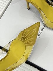 Okify YSL Yellow High Heels 10.5cm - 4