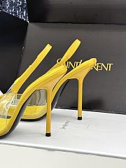 Okify YSL Yellow High Heels 10.5cm - 2