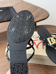 Okify Dolce & Gabbana Black Women Slides (has big size) - 2