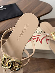 Okify Dolce & Gabbana Beige Women Slides (has big size) - 2