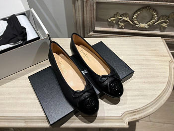 Okify CC Black Ballet Shoes 29284