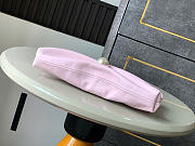 Okify CC 25S Clutch Bag Pink Lambskin 24x14x5cm - 6