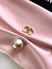 Okify CC 25S Clutch Bag Pink Lambskin 24x14x5cm - 2