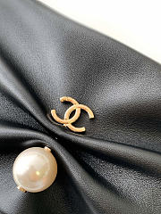 Okify CC 25S Clutch Bag Black Lambskin 24x14x5cm - 2