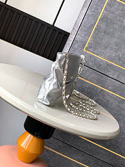 Okify CC 25S Clutch Bag Silver 24x14x5cm - 5