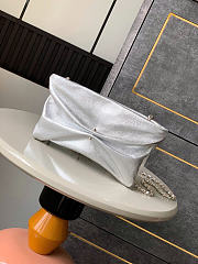 Okify CC 25S Clutch Bag Silver 24x14x5cm - 4