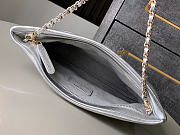 Okify CC 25S Clutch Bag Silver 24x14x5cm - 2