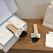 Okify Dior J'Adior Black Women Slides (has big size) - 6