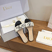 Okify Dior J'Adior Black Women Slides (has big size) - 3