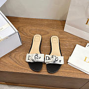 Okify Dior J'Adior Black Women Slides (has big size) - 1
