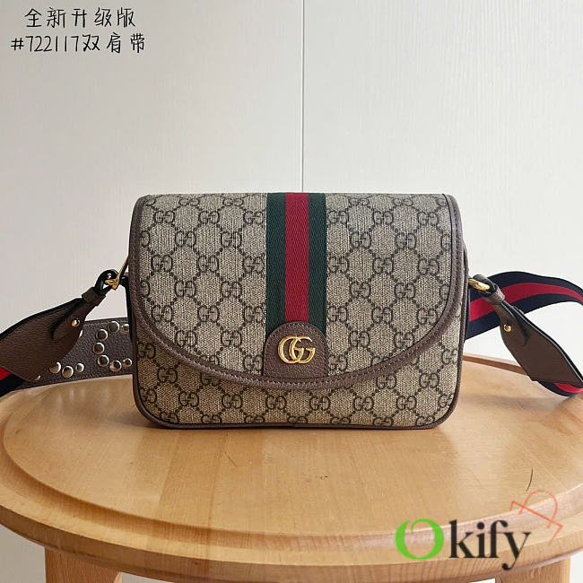 Okify Gucci Ophidia Small Shoulder Bag 722117 23x17x7cm - 1