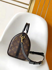 Okify Louis Vuitton Speedy 25 Bag Monogram Brown And Black M48285 25x19x15cm - 3