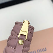 Okify MiuMiu Pink Long Wallet 19x10x2.5cm - 6