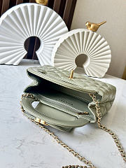 Okify CC Nano Kelly Bag Green AS4416 19x13x7cm  - 3