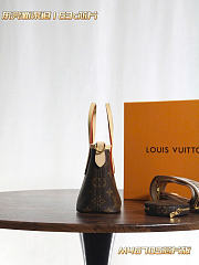 Okify Louis Vuitton Neverfull BB Bag Brown Monogram M46705 24x14x9cm - 6