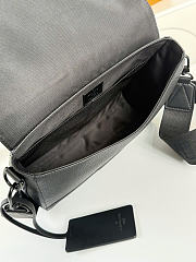 Okify Louis Vuitton Aerogram Takeoff Messenger Bag Black M57080 28x24x10cm - 2