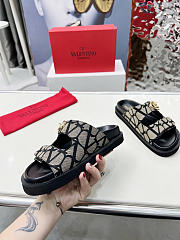 Okify Valentino Black Women Sandals 29316 - 2
