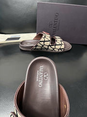 Okify Valentino Brown Men Sandals 29317 - 2