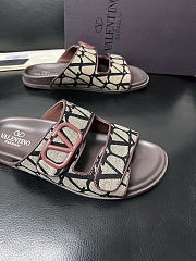 Okify Valentino Brown Men Sandals 29317 - 5