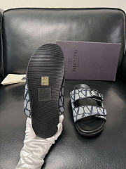 Okify Valentino Black Men Sandals 29318 - 3