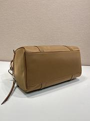 Okify Prada Large Re-Nylon And Saffiano Leather Duffel Bag Brown 1BB154 32.5x17x16.5cm - 4