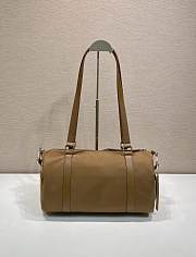 Okify Prada Large Re-Nylon And Saffiano Leather Duffel Bag Brown 1BB154 32.5x17x16.5cm - 5