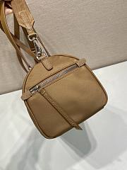 Okify Prada Large Re-Nylon And Saffiano Leather Duffel Bag Brown 1BB154 32.5x17x16.5cm - 6