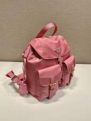 Okify Prada Small Re-Nylon Pink Backpack 1BZ677 28x23.5x12cm - 6