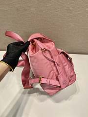 Okify Prada Small Re-Nylon Pink Backpack 1BZ677 28x23.5x12cm - 4