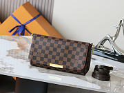 Okify Louis Vuitton Favorite MM Damier Bag N41129 28x17x4cm  - 1