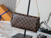 Okify Louis Vuitton Favorite MM Damier Bag N41129 28x17x4cm  - 2
