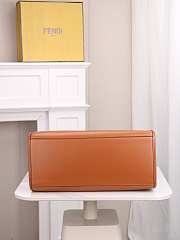 Okify Fendi Sunshine Tote Bag Brown 40x35x21cm - 3