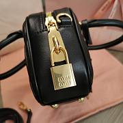 Okify MiuMiu Arcadie Matelasse Bag Black 19x13x6cm 5BB123 - 2