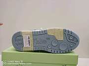 Okify Off White Out Of Office Blue And White Sneakers Unisex - 4