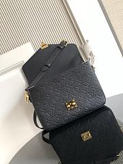 Okify Louis Vuitton Pochette Metis Bag Black M25939 25x19x7cm - 3