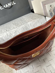 Okify CC 24A Hobo Bag Brown AS4922 22.5x19.5x8.5cm - 6