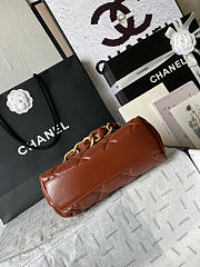 Okify CC 24A Hobo Bag Brown AS4922 22.5x19.5x8.5cm - 5