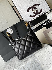 Okify CC 24A Hobo Bag Black AS4922 22.5x19.5x8.5cm - 4