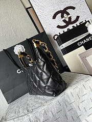 Okify CC 24A Hobo Bag Black AS4922 22.5x19.5x8.5cm - 2