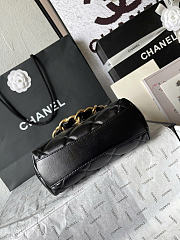 Okify CC 24A Hobo Bag Black AS4922 22.5x19.5x8.5cm - 3