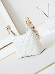 Okify CC 24A Hobo Bag White  AS4922 22.5x19.5x8.5cm - 5