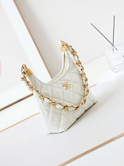 Okify CC 24A Hobo Bag White  AS4922 22.5x19.5x8.5cm - 2