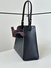 Okify Fendi Way Bag Black 36x27x13cm - 5
