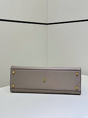 Okify Fendi Way Bag Gray 36x27x13cm - 6