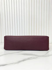 Okify CC 26S Maxi Flap Bag Red Burgundy 38x26x11cm - 5