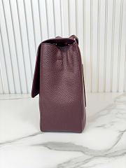 Okify CC 26S Maxi Flap Bag Red Burgundy 38x26x11cm - 3