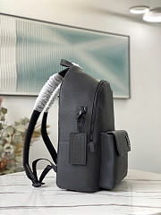 Okify Louis Vuitton Aerogram Black Backpack M57079 43x30x14cm - 2