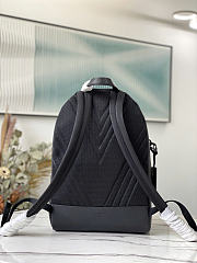 Okify Louis Vuitton Aerogram Black Backpack M57079 43x30x14cm - 4