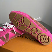 Okify Louis Vuitton Sneakerina Pink Sneakers Unisex  - 4