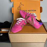 Okify Louis Vuitton Sneakerina Pink Sneakers Unisex  - 5